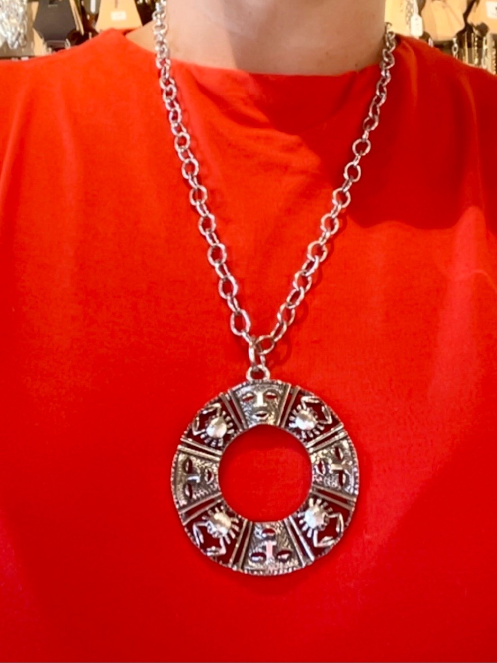 Sarah Coventry Cancer Zodiac Necklace